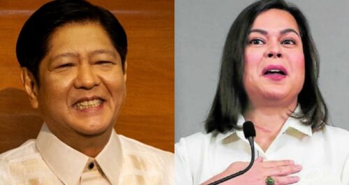 Sara Duterte, Bongbong Marcos