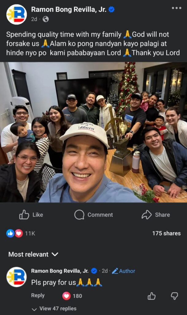 bong revilla fam