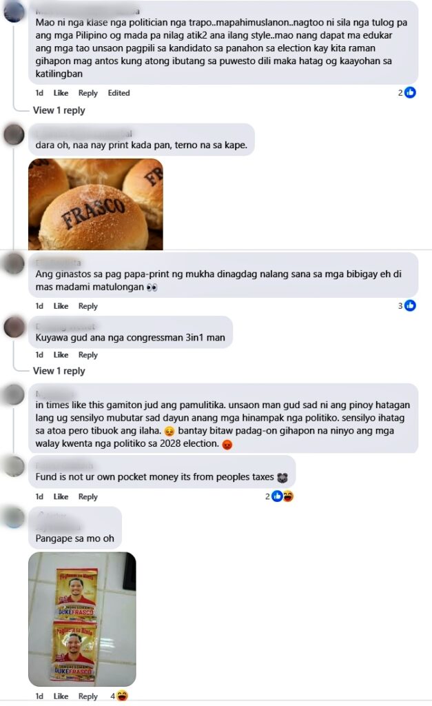 cebu congressman comments