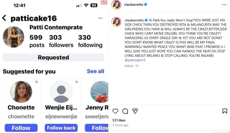 claudine barretto post