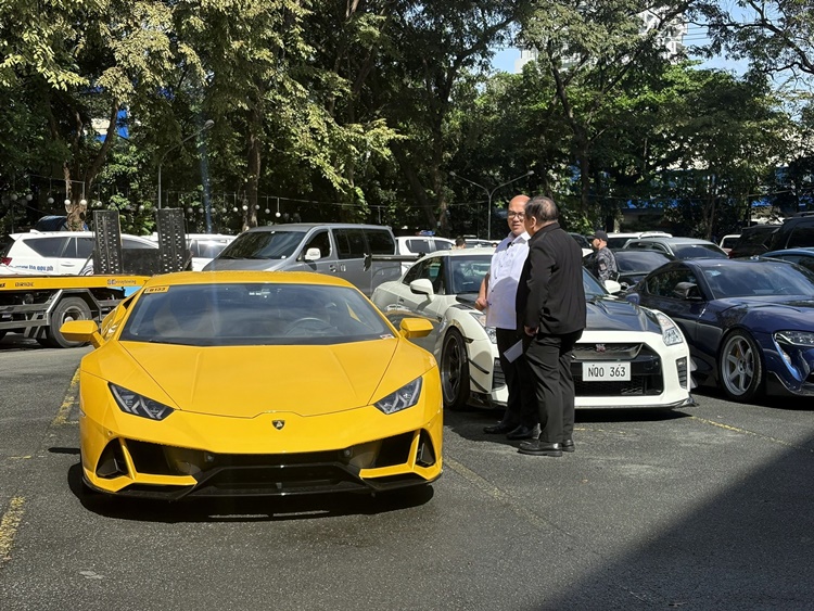 Unregistered Lamborghini