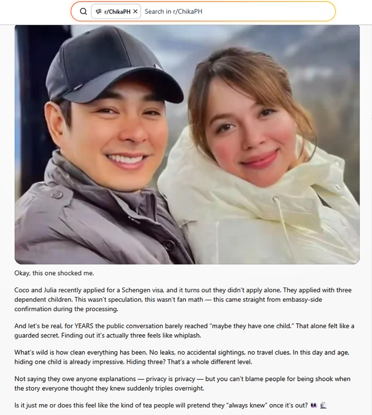 Coco Martin and Julia Montes 