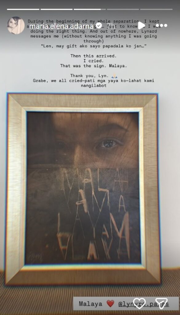 Ellen Adarna, MALAYA painting