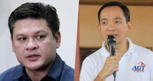 House Leader Antonio Tinio, Paolo Duterte