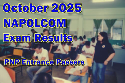 NAPOLCOM Exam Result October 2025