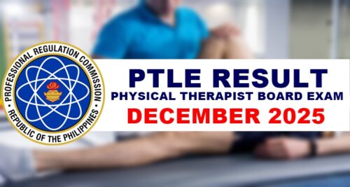 Physical Therapist Board Exam Result