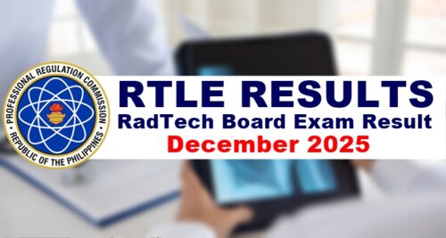 RadTech Board Exam Result