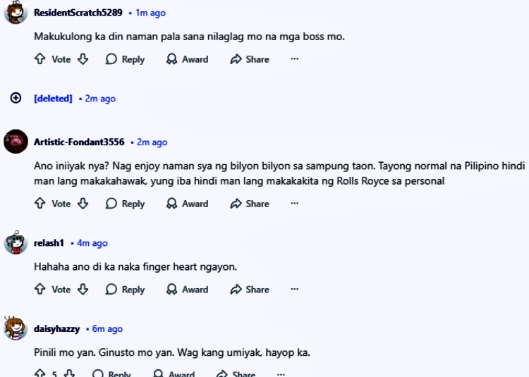 sarah discaya comments