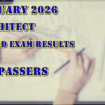 Architect Board Exam Results January 2026