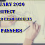 Architect Board Exam Results January 2026