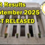 BAR Exam Results September 2025