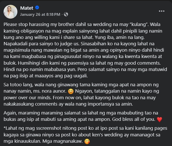 FB Caption