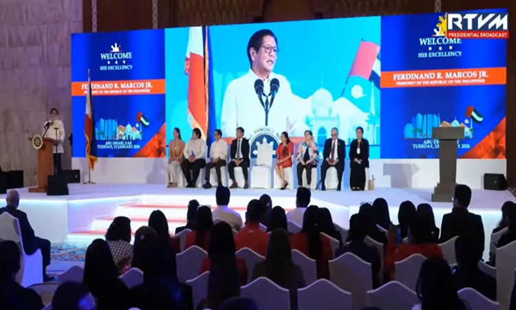 Ferdinand Marcos Jr. UAE