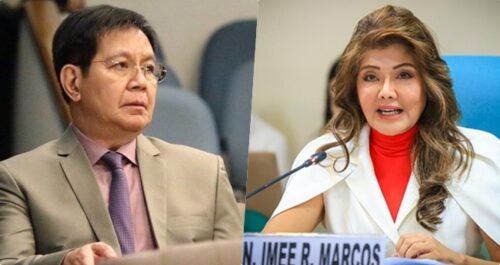 Imee Marcos, Ping Lacson