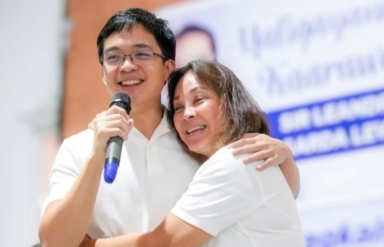 Leandro Leviste, Loren Legarda