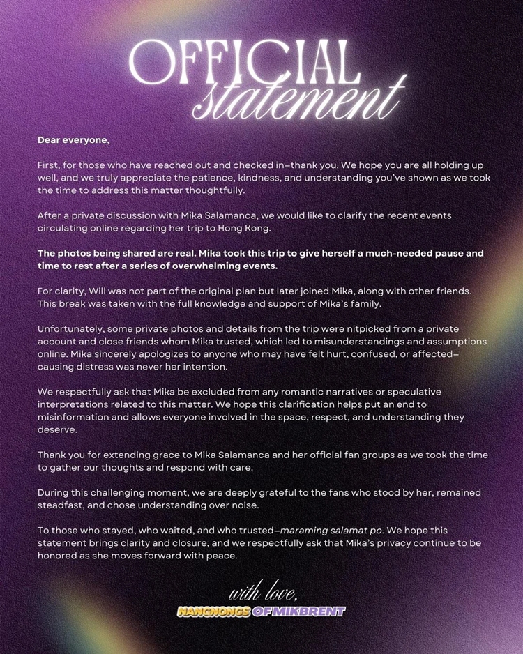 Mika Salamanca and Will Ashley