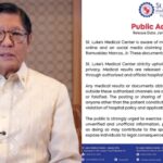 St. Luke's Medical Center, Bongbong Marcos