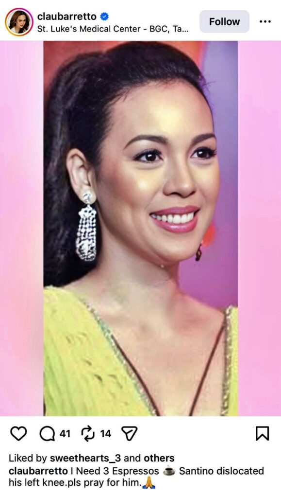 claudine barretto post