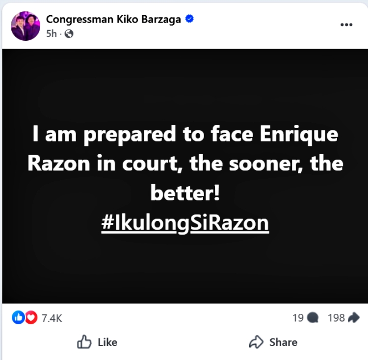 kiko barzaga post