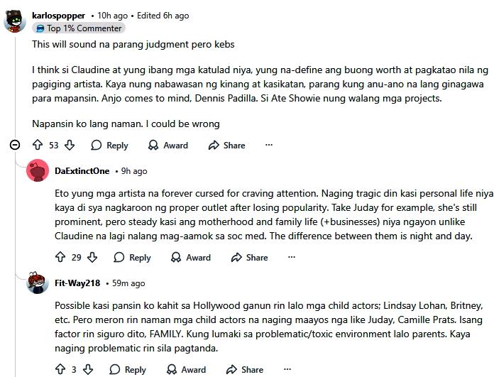 rico yan comments