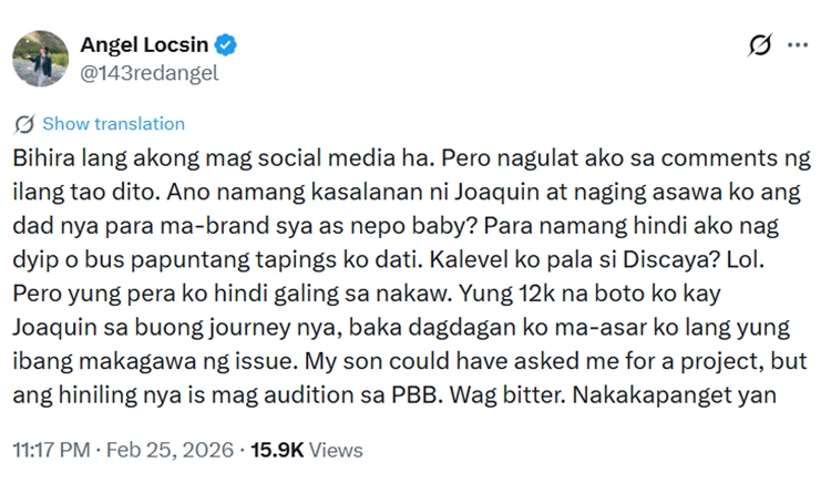 Angel Locsin