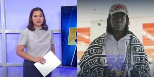 Bol Bol, news anchor Barbie Muhlach 1