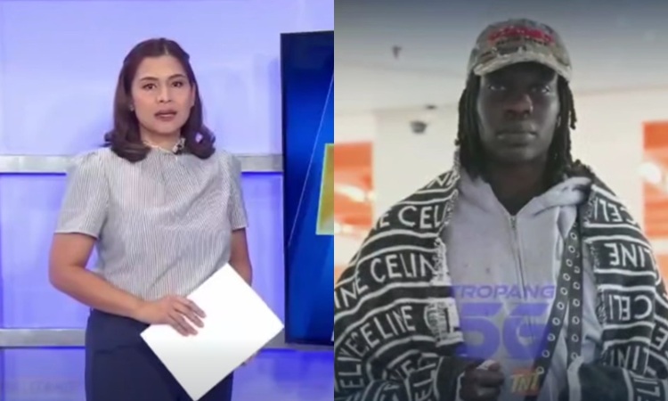 Bol Bol, news anchor Barbie Muhlach
