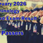 Criminology Board Exam Result February 2026