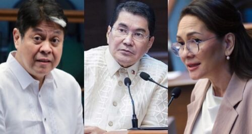 Erwin Tulfo, Kiko Pangilinan, Risa Hontiveros