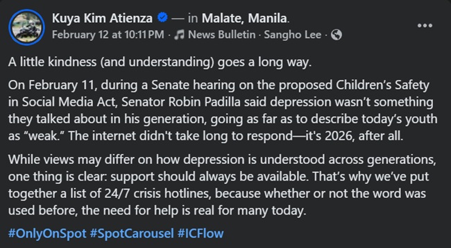FB Caption