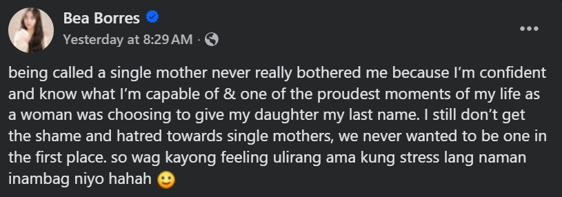 FB caption