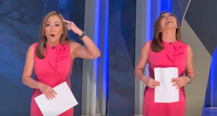 Karen Davila Blooper
