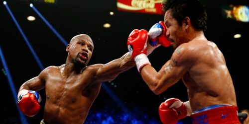 Manny Pacquiao, Floyd Mayweather Jr. 1