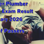 Master Plumber Board Exam Result February 2026
