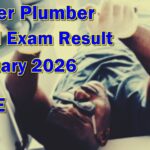 Master Plumber Board Exam Result February 2026