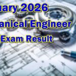 Mechanical Engineer Board Exam Result February 2026
