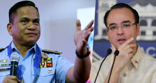 PH Coast Guard Jay Tarriela, Alan Peter Cayetano