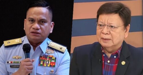 PH Coast Guard Jay Tarriela, Senator Rodante Marcoleta