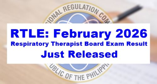 Respiratory Therapist Board Exam Result