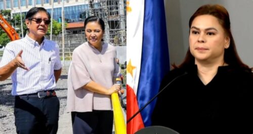 Sara Duterte, Bongbong Marcos, leni Robredo
