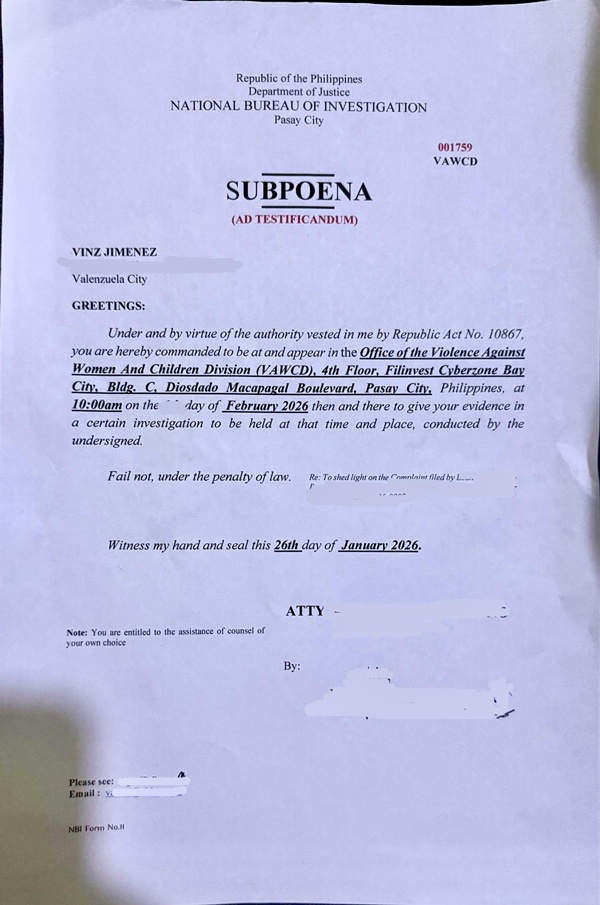 Subpoena