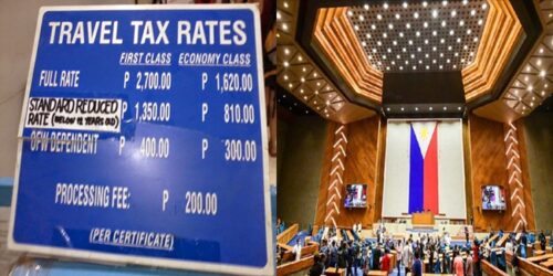 Travel Tax, House of Representatives