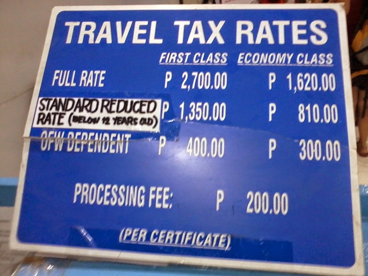 Travel Tax