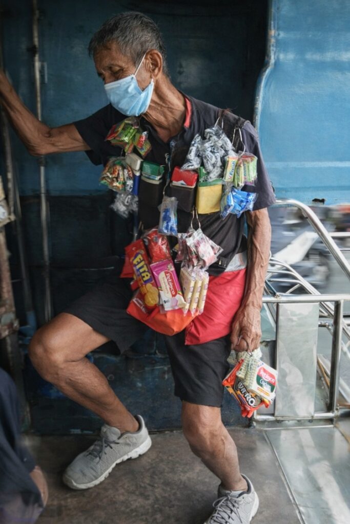 Elderly Street Vendor