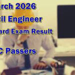 Civil Engineer Board Exam Result March 2026