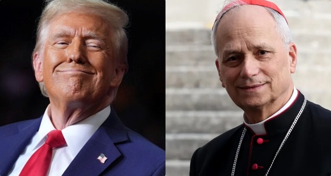 Donald Trump, Pope Leo XIV