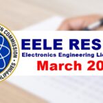 Electronics Engineering Board Exam Result
