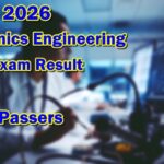 Electronics Engineering Board Exam Result March 2026