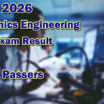 Electronics Engineering Board Exam Result March 2026