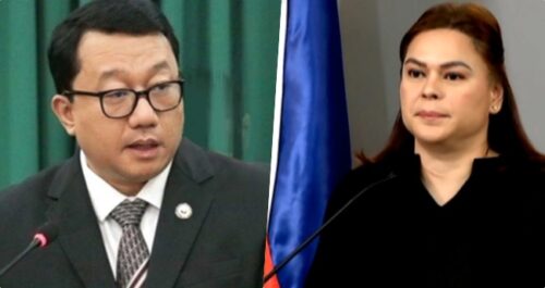 House Rep. Joel Chua, VP Sara Duterte